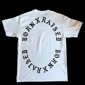 Born X Raised circle tee
